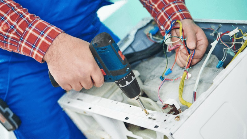 Hendek Toshiba Toshiba çamaşır makinesi kart tamiri – Su almama arızası orijinal parça ile giderildi. - Teknik servis örneği